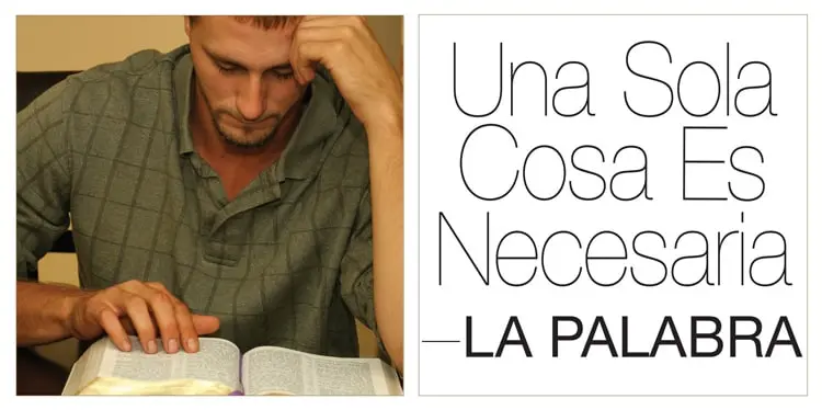 UNA SOLA COSA ES NECESARIA